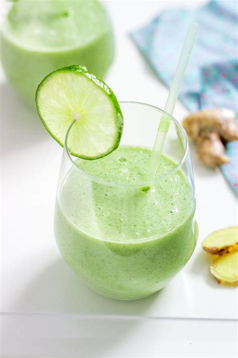 Cucumber Ginger Smoothie Recipe — Eatwell101