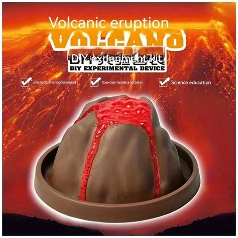 Kit D Exp Rience Scientifique Diy Sur L Ruption Volcanique Pour La