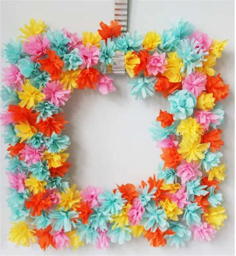 Colorful Diy Summer Door Hanger Sparkling Boy Ideas