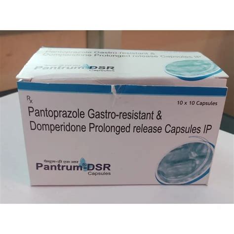 Pantoprazole Gastro Resistant Domperidone Prolonged Release Capsule At