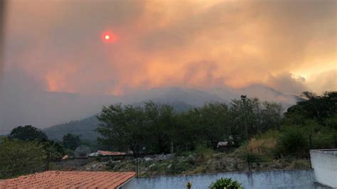 Reportan Fuerte Incendio En El Parque Henri Pittier De Aragua