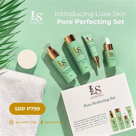 Luxe Skin Pore Perfecting Set Authorized Distributor Shopee Philippines