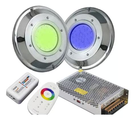 Kit Completo Luces Led Rgb Para Piletas Piscinas X