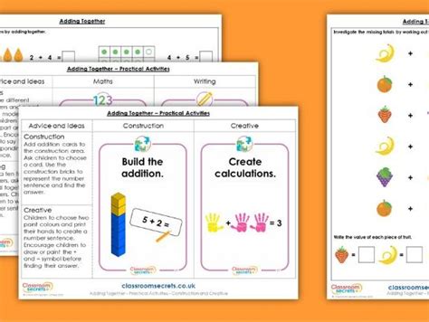 Year 1 Addition And Subtraction Adding Together Maths Activity Pack