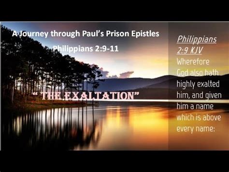 Philippians A Journey Through Paul S Prison Epistles Youtube