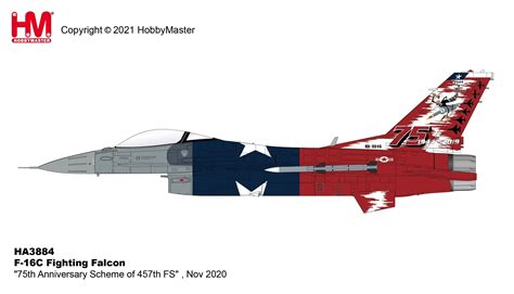 Usaf F C Fighting Falcon Th Fs Th Anniversary Scheme Nov