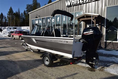 New 2023 Crestliner 1700 Vision 59937 Whitefish Boat Trader