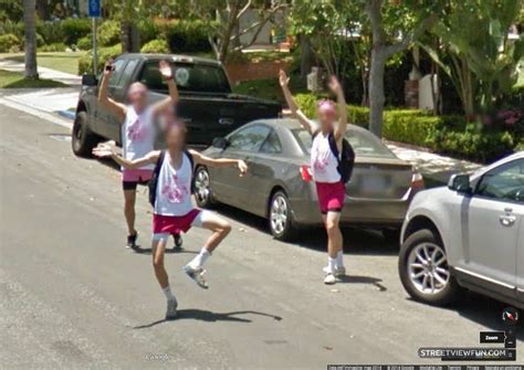 Weird people in the street – StreetViewFun