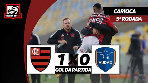 FLAMENGO 1X0 AUDAX RIO GOL DA PARTIDA NARRAÇÃO RAFA PENIDO