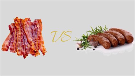 Bacon Vs Sausage Youtube