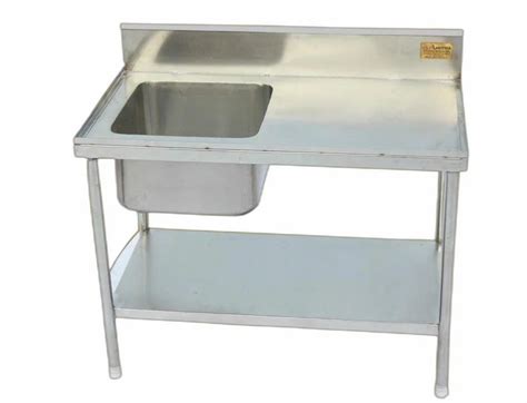 Stainless Steel Ss Sink With Work Table At Rs In Madurai Id