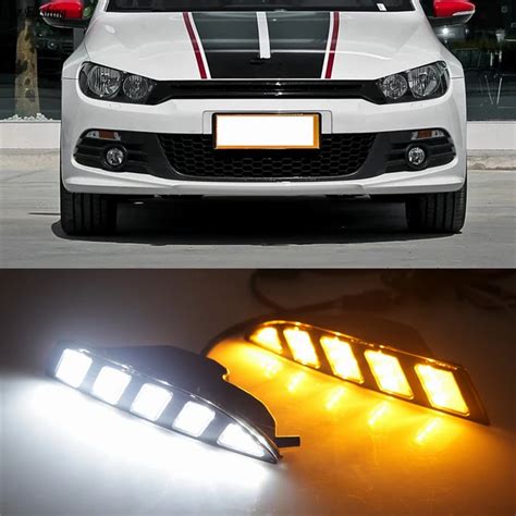 Pcs For Volkswagen Scirocco Led Drl Daytime