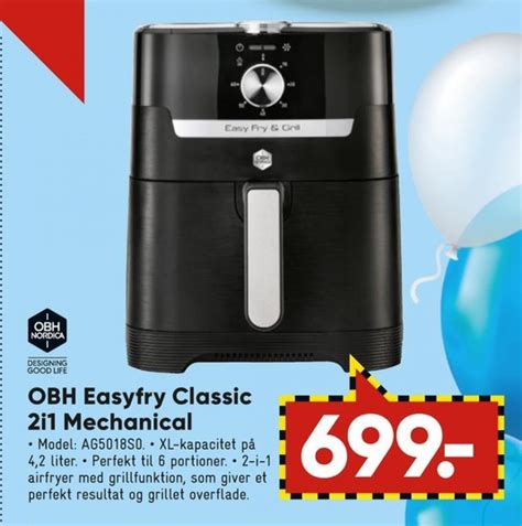 Obh Nordica Airfryer Tilbud Hos Bilka