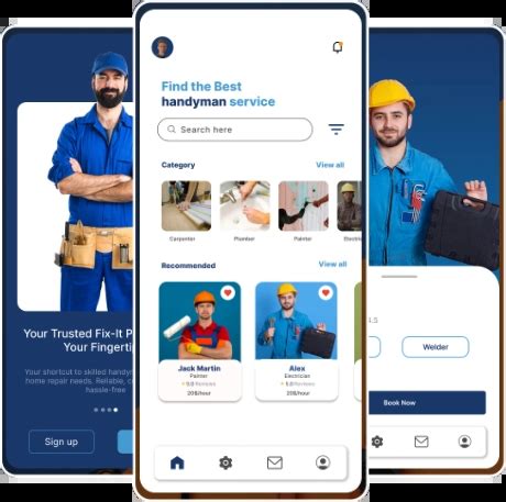 On Demand Handyman App Development Whitelabel Handyman App