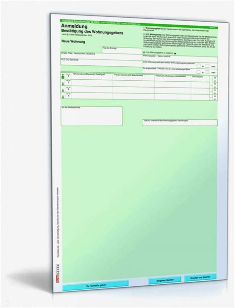 Vollmacht Ummeldung Einwohnermeldeamt Vorlage Großartig Anmeldung Bei ...