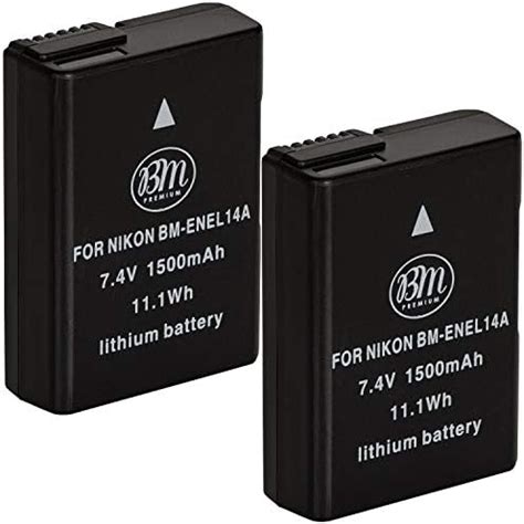 Nikon EN EL14 Rechargeable Li Ion Battery For Nikon D3100 DSLR D3200