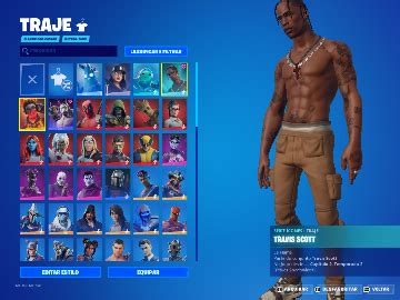 Conta Travis Scott Skins Fortnite Contas Fortnite Ggmax