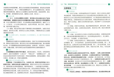 2023考研政治腿姐冲刺背诵手册高清无水印电子版pdf 腿姐冲刺背诵手册pdf 哔哩哔哩