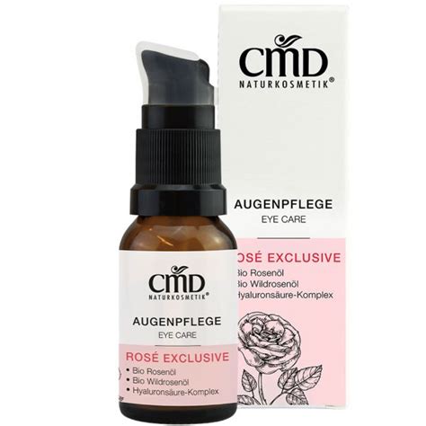 CMD Rosé Exclusive Hyaluron Augenpflege Bio Naturel de