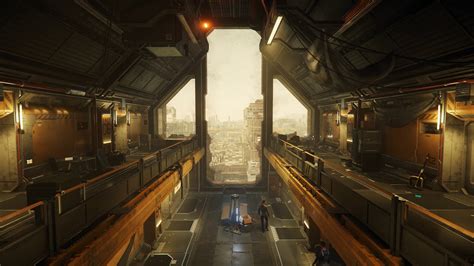 Star Citizen Lorville Habs 1 Youtube