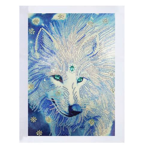 1181x1574 Wolf Diamond Painting Kit Special Shaped Etsy