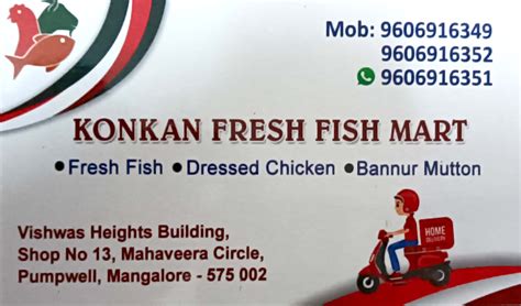 Konkan Fresh Fish Mart In Mangalore Pumpwell Hello Mangaluru