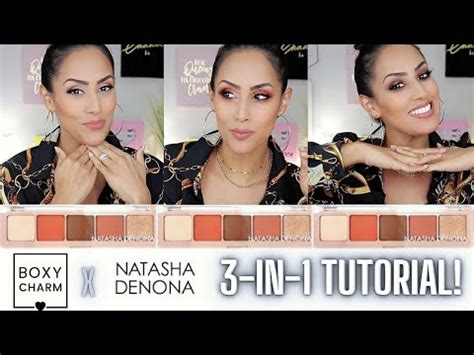 Boxycharm In Natasha Denona Peak Palette Tutorial Giveaway Youtube