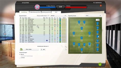 Let S Play Fussball Manager S E Auf Gehts Gegen Bayern Hd I