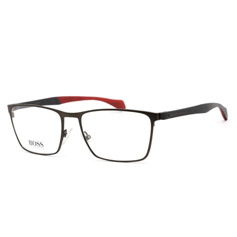 Hugo Boss Boss 1079 Eyeglasses Ruthenium Blackclear Demo Lens Ambrogioshoes