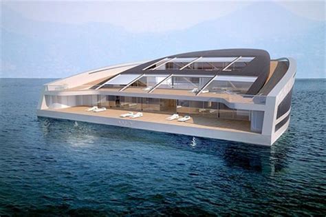 10 Floating Homes Of The Future Floating House House Boat Most