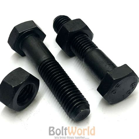 M12 Grade 109 Bolts And Nuts High Tensile Part Threaded Hexagon Head