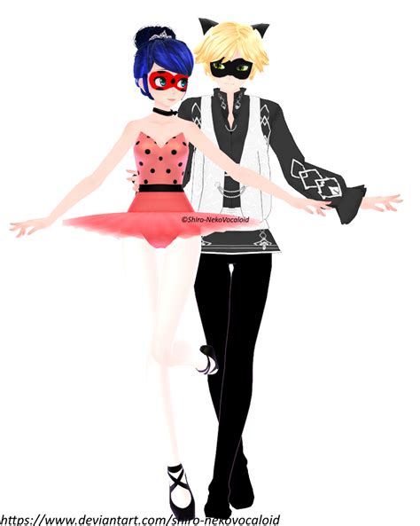 [mmd Mlb] Ladybug X Chat Noir Ballet By Shiro Nekovocaloid On Deviantart