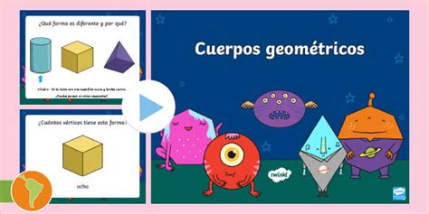 Powerpoint Cuerpos Geom Tricos Teacher Made