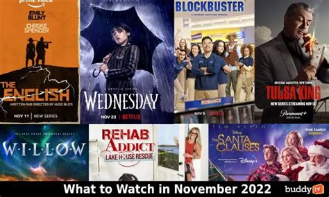 New TV Shows to Watch in November 2022 - BuddyTV