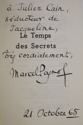 PAGNOL Le Temps Des Secrets Tome III Souvenirs D Enfance