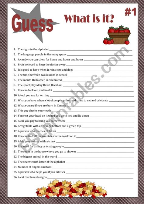 English Worksheets Two Truth One Lie