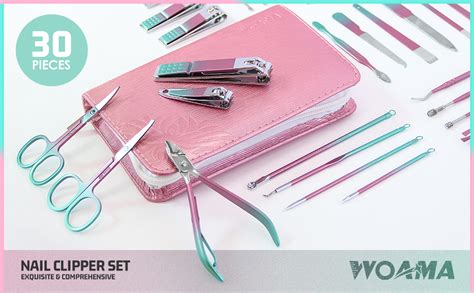 Amazon Woama Manicure Set In Pedicure Kit Nail Clippers Set