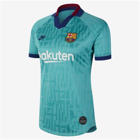 Nike Fc Barcelona 2019/20 Stadium Third Women's Soccer Jersey In Green | ModeSens