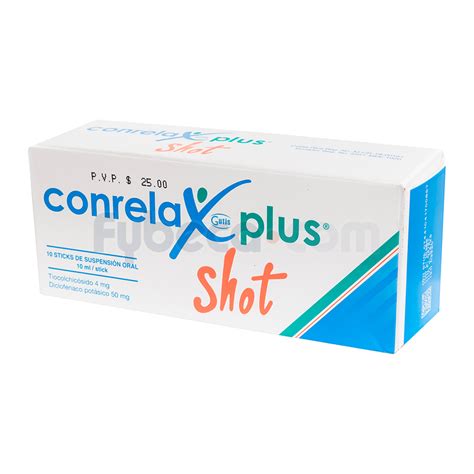 Conrelax Plus Shot C 10 Suelta Fybeca