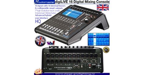 Studiomaster Digilive 16 Digital Mixing Console