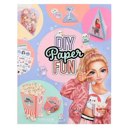 Depesche Topmodel Diy Paper Fun Book Cutie Star Duo Shop De