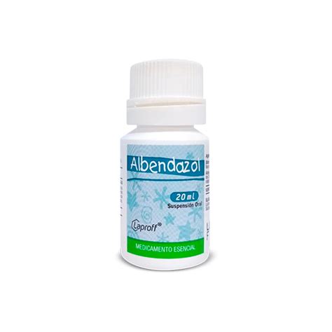 Drogas S S ALBENDAZOL SUSP LAPROFF FCO X 20 ML