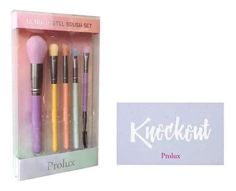 Set Sombras Prolux Knockout Brochas Ultra Pastel Brush