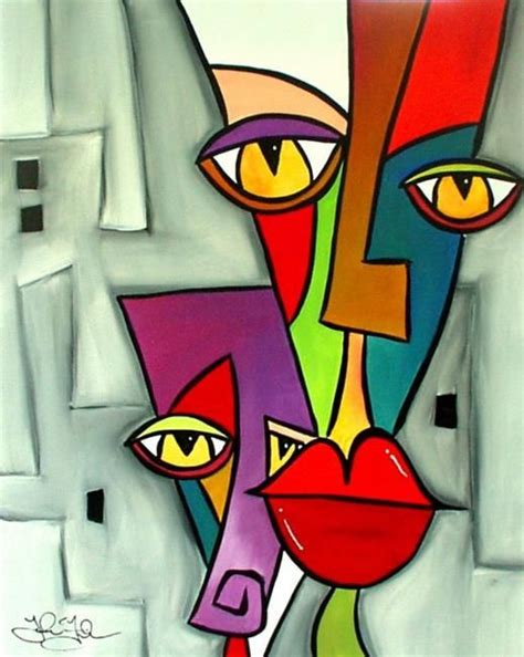 Art Faces By Thomas C Fedro From Faces Original Abstract Art