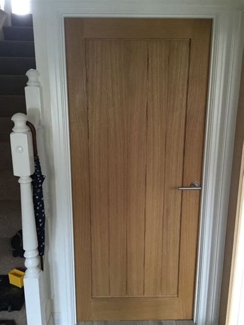 Howdens Genoa Internal Oak Door In Kirkby In Ashfield