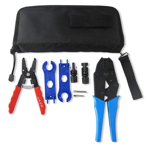 Buy NUZAMAS Solar Panel Crimping Tool Wire Crimper Tools Set Solar ...