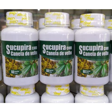 Sucupira Canela De Velho Mg Capsulas Frasco Unidade Flora