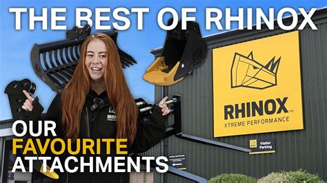 The Best Of Rhinox Our Favourite Excavator Buckets And Attachments