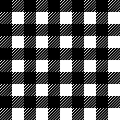 Black And White Plaid Design Vector Art At Vecteezy