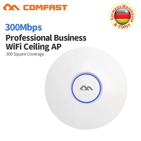 COMFAST Wireless AP CF E320V2 300Mbps Ceiling AP 802 11b G N 2 4G